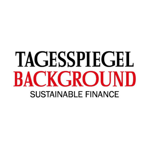 Logo Tagesspiegel Background Sustainable Finance